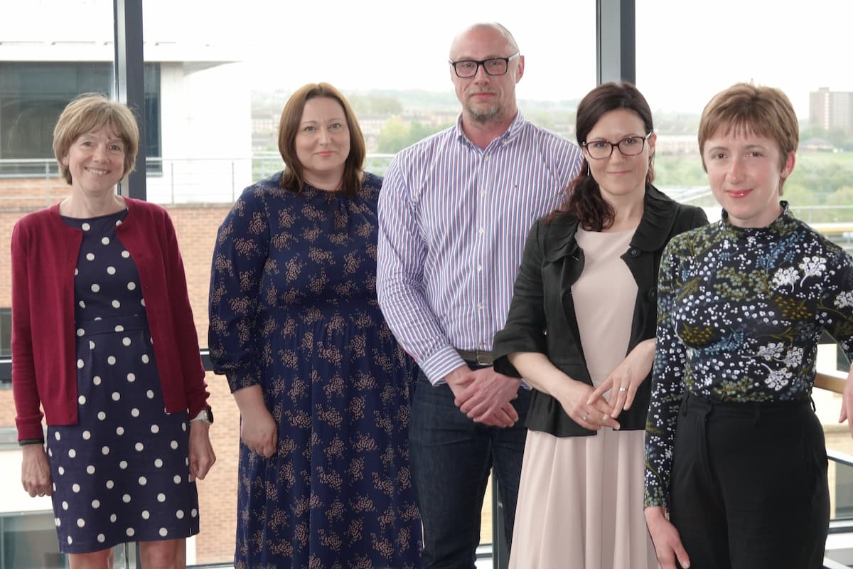 A photo of the new recruits