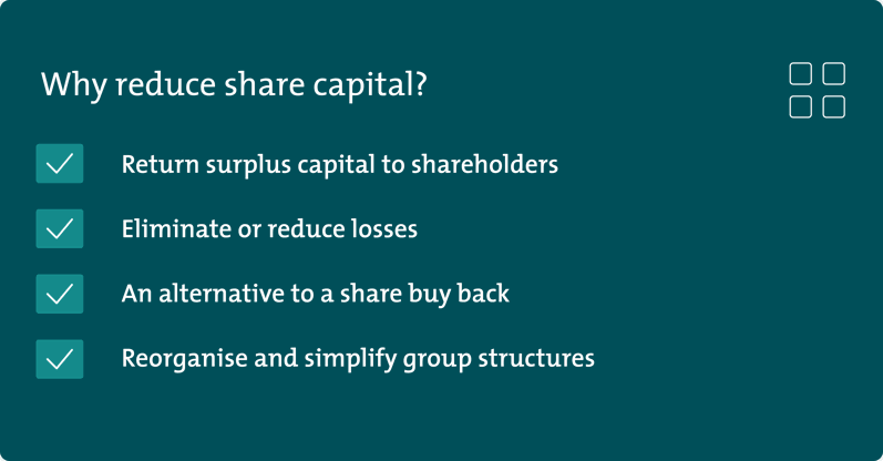 The four key incentives to reduce share capital