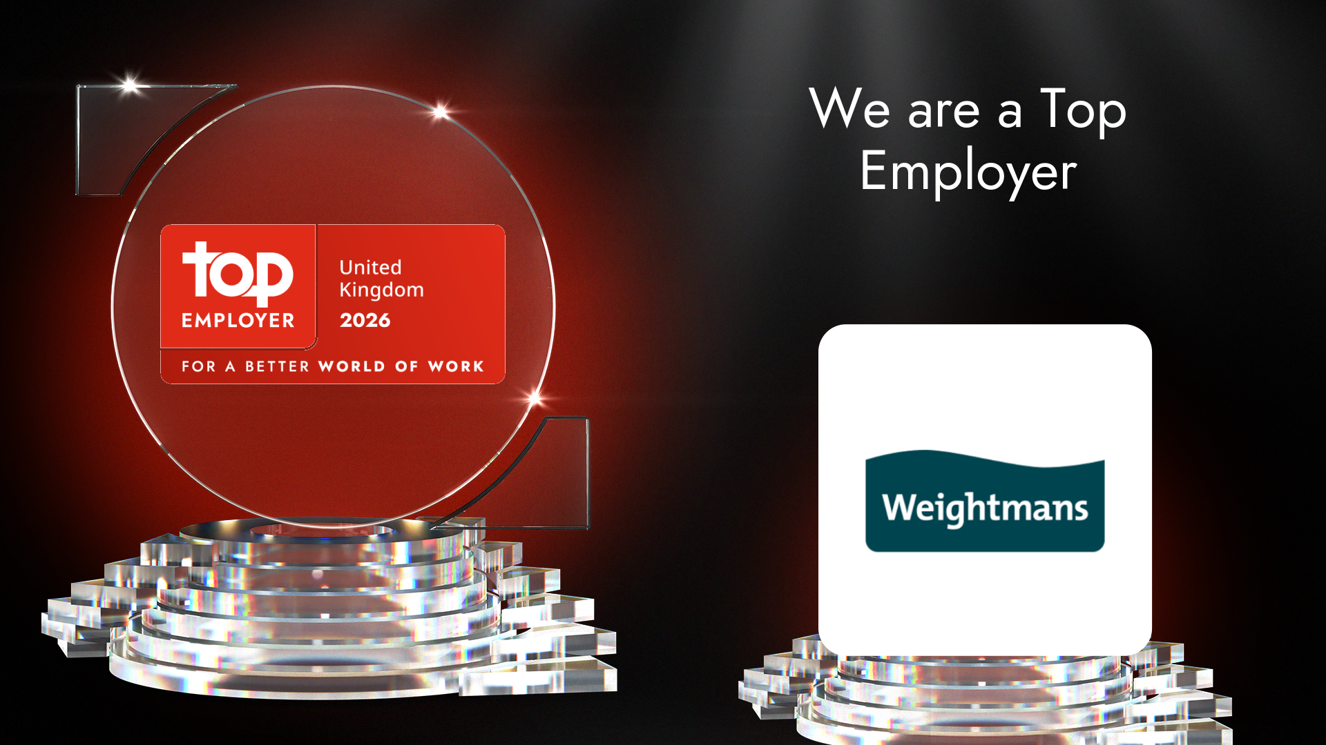 We’ve been recognised as a UK Top 10 Employer for the 19th year in a row, proudly holding the eighth position.